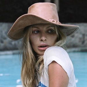 Lack of Color Brown Leather Hat